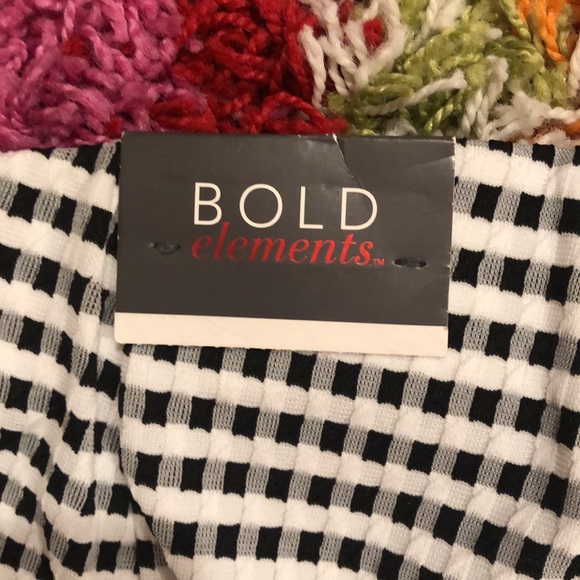 Gingham stretch pants, XS - Picture 7 of 8